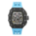 Cortleigh Light Blue Rubber